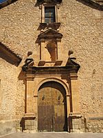 Archivo:Portada principal església Atzeneta