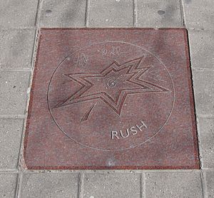 Archivo:Rush star on Walk of Fame