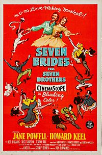Archivo:Seven Brides for Seven Brothers (1954 poster)