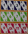 Skip-Bo - numbered cards - 2000 edition