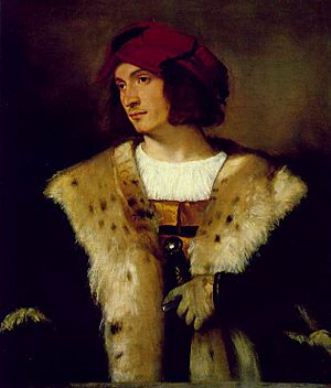 Archivo:Tizian Portrait Man Red Cap