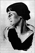 Тырса Портрет Ахматовой 1928 1