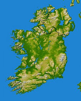 Península de Beara ubicada en Irlanda