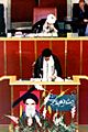 Ali Khamenei reading Will of Ruhollah Khomeini in Majlis