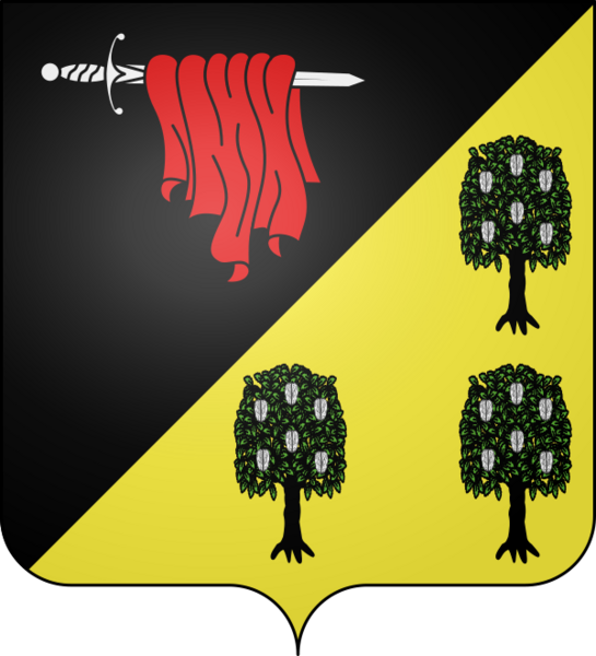 Blason ville fr Saint-Martin-des-Noyers (Vendée)