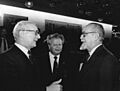 Bundesarchiv Bild 183-1987-1023-061, Berlin, 750-Jahr-Feier, Staatsakt, Honecker, Axen, Rodriguez