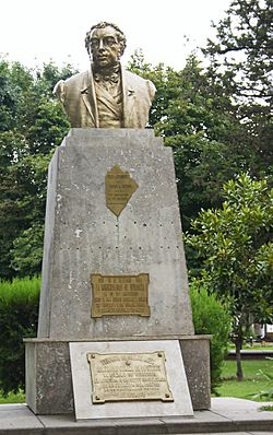 Archivo:Busto de Rivadavia en América (Argentina)