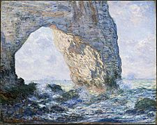 Claude Monet - La Manneporte (Étretat)