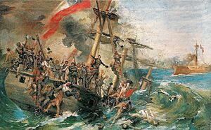 Archivo:Combate Naval de Iquique - Nicolás Guzmán