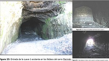 Archivo:Cueva del cerro Mariman en el sitio Monumento Arqueologico Fuerte de Negrete