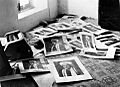 Defaced Photos of Muhammad Badr, Yemen's last King, after the 1962 Coup