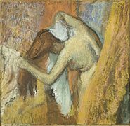 Edgar Degas - Woman at Her Toilette