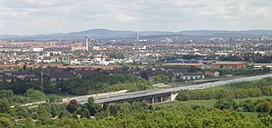 Archivo:Fuerth Nuremberg City Langwasser from Alte Veste f w