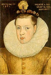 Archivo:James VI of Scotland aged 20, 1586.