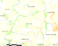 Map commune FR insee code 29089