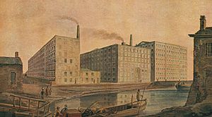 Archivo:McConnel & Company mills, about 1820