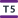 Paris transit icons - Tram 5.svg