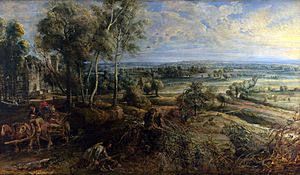 Archivo:Peter Paul Rubens - A View of Het Steen in the Early Morning
