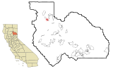 Plumas County California Incorporated and Unincorporated areas Almanor Highlighted.svg