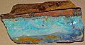 Precious opal in matrix (Quilpe, Queensland, Australia) 1 (27159465215)