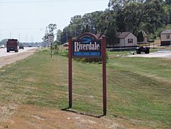 Riverdale, Iowa sign.JPG