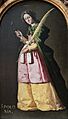 Sainte Apolline - Francisco de Zurbarán - Musée du Louvre Peintures MI 724