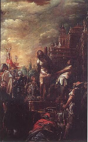 Archivo:Sebastián martínez domedel-martirio de san sebastián-boceto