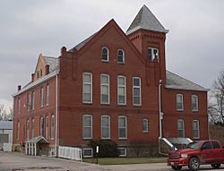Sheridan County, Nebraska courthouse from NE.jpg