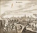 Siege of Zaltbommel - Beleg van Bommel (Zaltbommel) in 1599 (Johannes Janssonius)