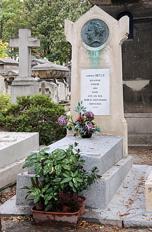 Archivo:Stendhal tombe cimetiere Montmartre