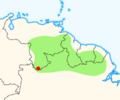The range of Heliamphora neblinae