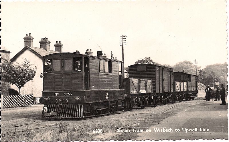 Wisbech and Upwell Tramway (postcard)