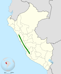 Distribución geográfica del cotinga cariblanco.