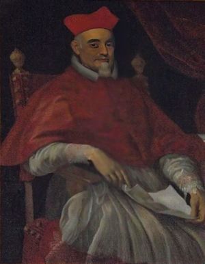 Archivo:«Retrato del Cardenal don Gil de Albornoz», Anónimo. Convento de las Madres Bernardas de Talavera, ca. 1640 (Imagen de Alberto Martín Monge)
