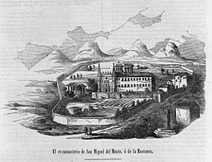 Archivo:1853-04-03, Semanario Pintoresco Español, El ex-monasterio de San Miguel del Monte, ó de la Morcuera