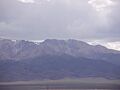 2015-05-04 12 00 03 View of Mount Jefferson, Nevada from the junction of Nevada State Route 376 and Round Mountain Road