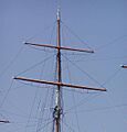 Balclutha main topgallant mast