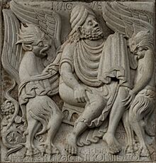 Basilica Saint-Sernin - Simon Magus.jpg