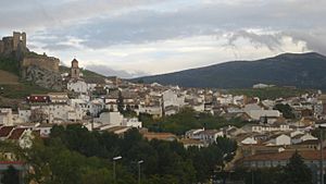 Vista de la localidad de Bedmar, en Bedmar y Garcíez