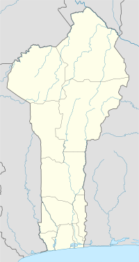 Cotonú ubicada en Benín