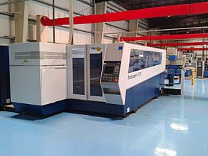 Archivo:CNC Laser Cutting Machine