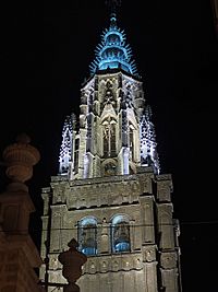 Archivo:Catedral de Toledo. Torre