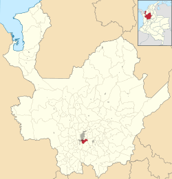 Envigado ubicada en Antioquia