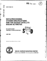 Data processing for GeoSat