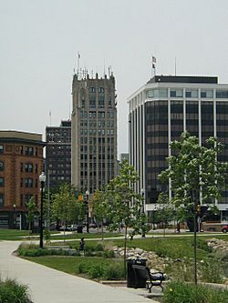 Archivo:Downtown Jackson, Michigan