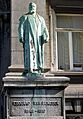 Edouard van Beneden in front of the Aquarium et musée de zoologie