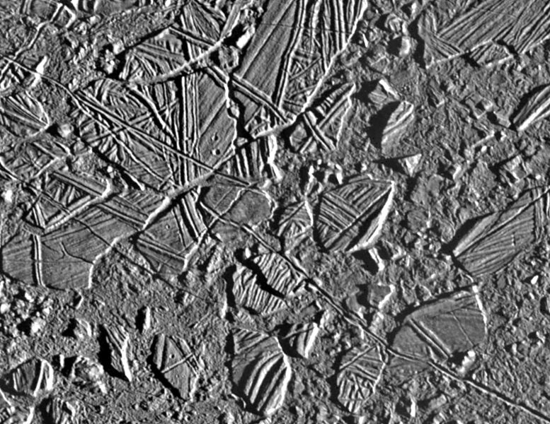 Europa Ice Rafts