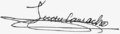 Firma de Juan Camacho