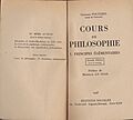 Georges Politzer, principes élémentaires de philosophie, édition 1948