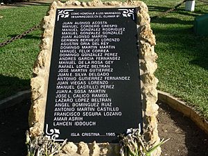 Archivo:Isla Cristina placa monumento Islamar III